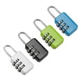 thumbnail image 5 of WREA Resettable 3 Dial Digit Combination Suitcase Luggage Password Code Lock Padlock, 5 of 10