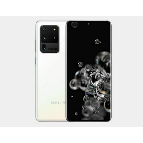 Samsung Galaxy S20 5G 本体 クラウドホワイト【ジャンク】 SAMSUNG Unlocked Galaxy S20 Ultra, 128GB Cloud White - Smartphone