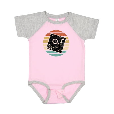 

Inktastic Turn Table Record Player Retro Gift Baby Boy or Baby Girl Bodysuit