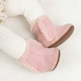 thumbnail image 3 of Bonario Baby Girls Boys Snow Warm Boots Infant Winter Booties Newborn Slip On Shoes for 3-18 Months, 3 of 6