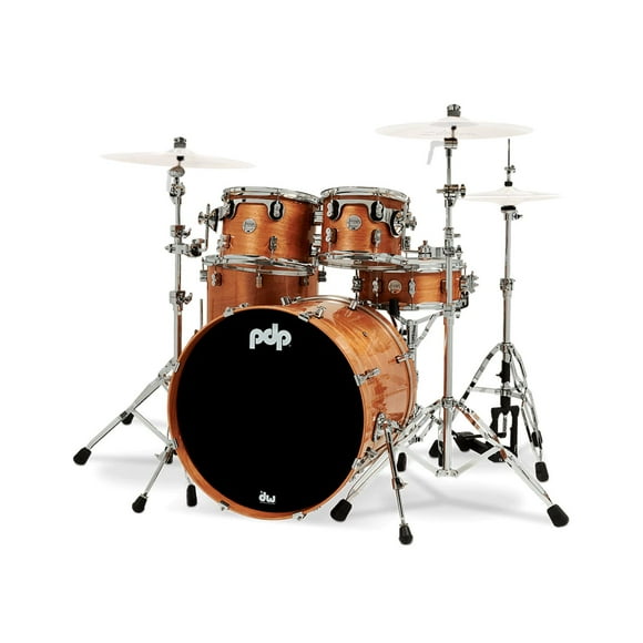 Batería Concept Exotic Maple Lacquer 5 Piezas C/hardware PDCMX2215WH-HM PACIFIC DRUMS naranja 63x55x81