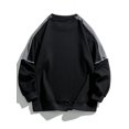 thumbnail image 2 of Men‘s Raglan Sleeves Fashionable Contrasting Round Neck Sweatshirt Suitable for Autumn and Winter, 2 of 6