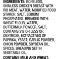 thumbnail image 3 of Great Value Fully Cooked Chicken Strips, 25 oz (Frozen), 3 of 9