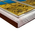 thumbnail image 2 of Ambesonne Beach Fitted Sheet, Tropical Scenery Holiday, Twin XL Size, Cream Blue White, 2 of 3