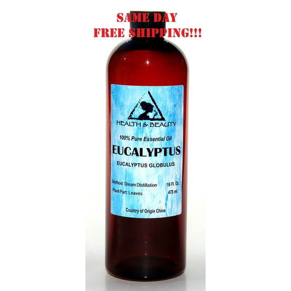 EUCALYPTUS ESSENTIAL OIL AROMATHERAPY 100% PURE NATURAL 16 OZ
