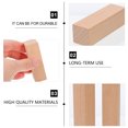 thumbnail image 4 of Miangastore Projets DIY Blocs en Bois Finition Soignée 11Ensemble 2.8X0.9In, 4 of 8