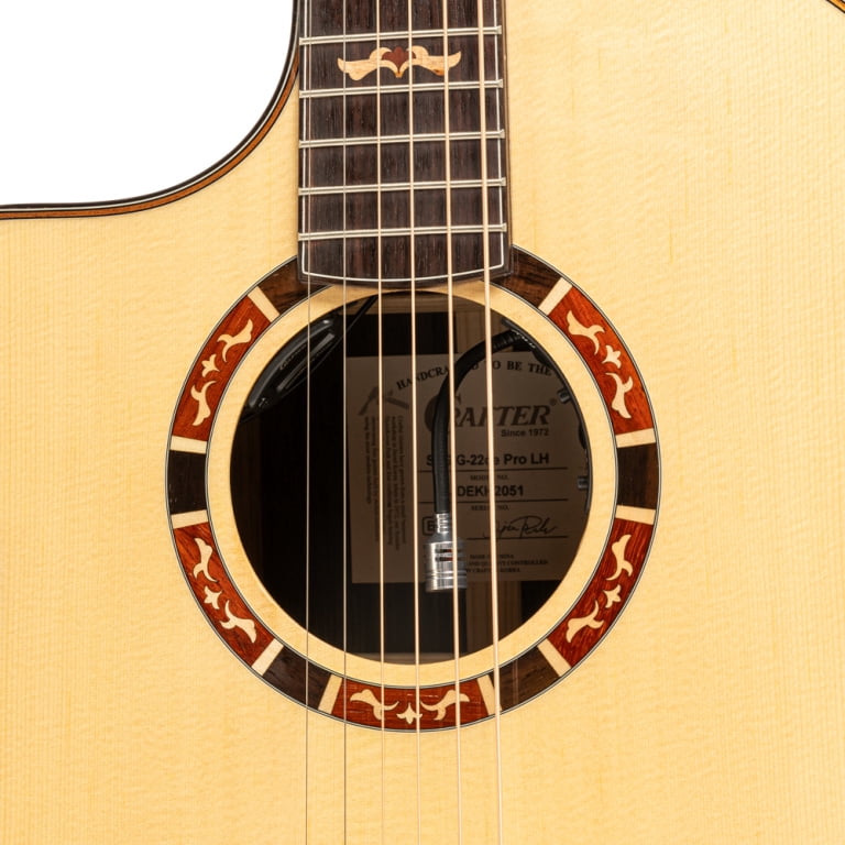 Crafter Stage 22 Cutaway Grand Auditorium Left Handed Acoustic-Electric Guitar