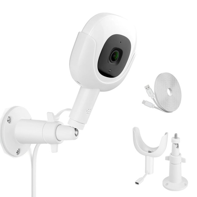 Soporte de pared para monitor de bebé Nanit Pro Didalo con cargador