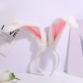 thumbnail image 3 of Cute Bunny Ears Headband for Halloween Costumes & Easter Outfits, Soft Shapeable Lightweight Hair Band for Klds GirIs Women Party Accessories, 3 of 7