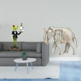 thumbnail image 2 of Escultura Creativa De Animal, Figura Decorativa De Mesa Para Chimenea, Entrada, Estante, Regalo De Cumpleaños, Estatua De Elefante De Madera Tallada A Mano Rústica, Recuerdo, Figura Tallada, 2 of 8