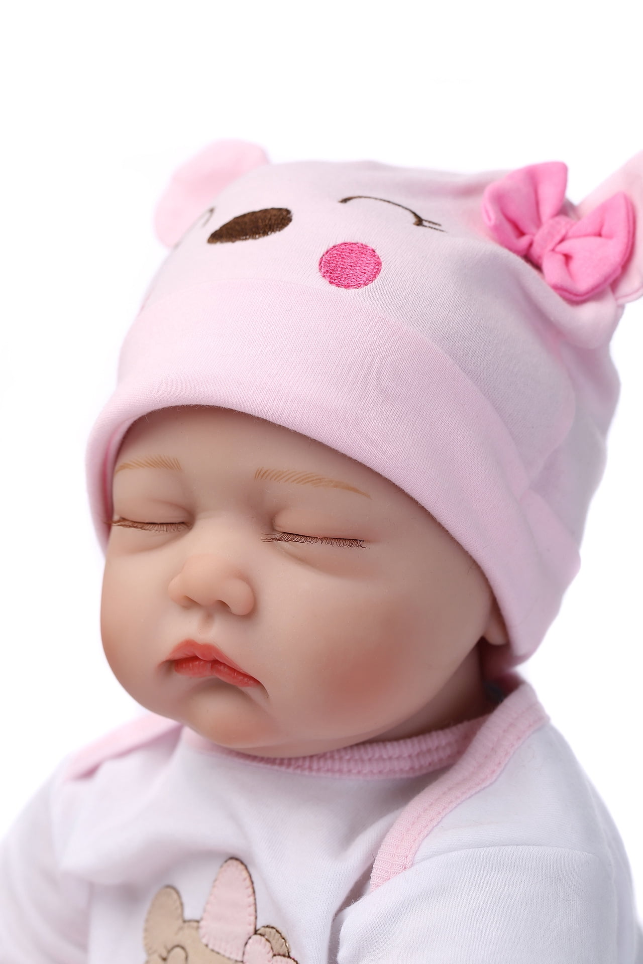 Baby Doll Reborn Doll Baby Doll Handmade Silicone Adorable Toy