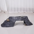 thumbnail image 3 of Shisuyan Imitation Stone Turtle Basking Reptile Stone Bridge Climbing Hideout Turtle Climbing Platform Fish Tank Landscape Ornament (Size M), 3 of 8
