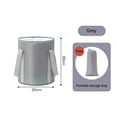 thumbnail image 1 of Xihbxyly Cubo Apilable para Pies, Portátil, de Viaje, con Aislamiento Térmico, a Prueba de Fugas, para Baño de Pies, Lavabo para Piernas para El Hogar, 1 of 4