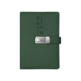 thumbnail image 3 of AMLESO Diary with Lock Sturdy Portable Personal Locking Journal for Home Office Men Dark green, 3 of 8
