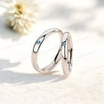 thumbnail image 2 of JEWELRYTREASURE Anime Ring 925 Sterling Silver Ring Aquamarine Ring March Birthstone Jewelry Promise Ring Couples Ring Birthday Gift for Her, 2 of 3