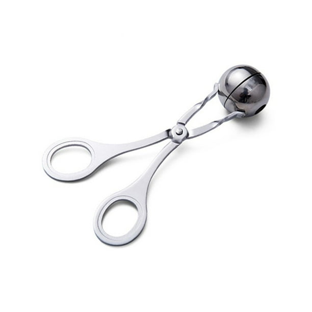 Bewildely Clip para hacer albóndigas, abrazadera de molde relleno de acero inoxidable, café, restaurante, cocina, molde para helado, herramientas, Cocina y Comedor S Bewildely HA064922-01B