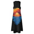 thumbnail image 5 of Vinyl Sunset Long Dress dress party night womans clothing wom dress luxury eving dresses for wom02, 5 of 7