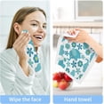 thumbnail image 5 of GZHJMY 6 Pack Cartoon Flower Elephant Washcloths – Soft Face Towels, Gym Towels, Hotel and Spa Quality, Reusable Pure Cotton Fingertip Towels, 5 of 6