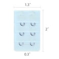 thumbnail image 3 of Extenseur de Bretelles de Soutien-Gorge à Agrafes Bleu Clair 3 x 2 Positions 5 Pcs, 3 of 5