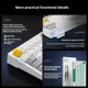 thumbnail image 3 of MCHOSE G75 Pro Teclado mecánico inalámbrico intercambio en caliente junta de tres modos teclado para juegos personalizado RGB e-sport PC Gamer Accesorios, 3 of 5