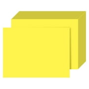 Bright Color Paper Regular 24lb - Size 9 x 12 Inches - 1 Ream of 500 Papers Per Pack (Ultra Lemon)
