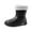 Black, variant on HAOTAGS Womens Rain Boots, Rainy Day Wear Waterproof Casual Boots Gray 5.5