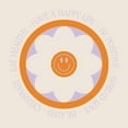 thumbnail image 3 of Society6 Grace Have A Happy Life Lilac And Orange Shower Curtain 71" x 74", 3 of 3