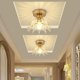 thumbnail image 4 of Nordic simple crystal ceiling lamp foyer bedroom living room dining room ceiling lamp, 4 of 4