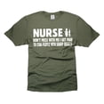 thumbnail image 5 of Funny Nurse Shirt Humorous Gifts Funny Saying Tee Nurse Stab Objects Funny Mother's Day Nurse Shirt (XX-Large Grey), 5 of 6