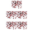 thumbnail image 3 of bedienty Restes de Papier Matériau Plastique Rétention de Couleur Confettis Assortiment Résistant aux Formes pour la Saint-Valentin Rouge Argent 10mm 5Ensemble, 3 of 6