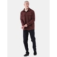 thumbnail image 2 of George Men's & Big Men's Knit Fleece Shirt Jacket, Sizes S-3XL, 2 of 5
