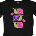 thumbnail image 4 of Inktastic Snail Lover Girl Garden Snails Girls Long Sleeve Baby Bodysuit, 4 of 5