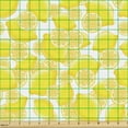 thumbnail image 2 of Ambesonne Fruit Fabric by the Yard Upholstery, Natural Falling Lemon Pattern, 3 Yards, Yellow Multicolor, 2 of 5