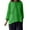 Green1, variant on yunLCZ Womens Long Sleeve Shirts Women's 202 Nine Point Sleeve Round Neck Cotton Linen Loose Casual Versatile Shirt Top T Shirt Womens Long Sleeve Shirts