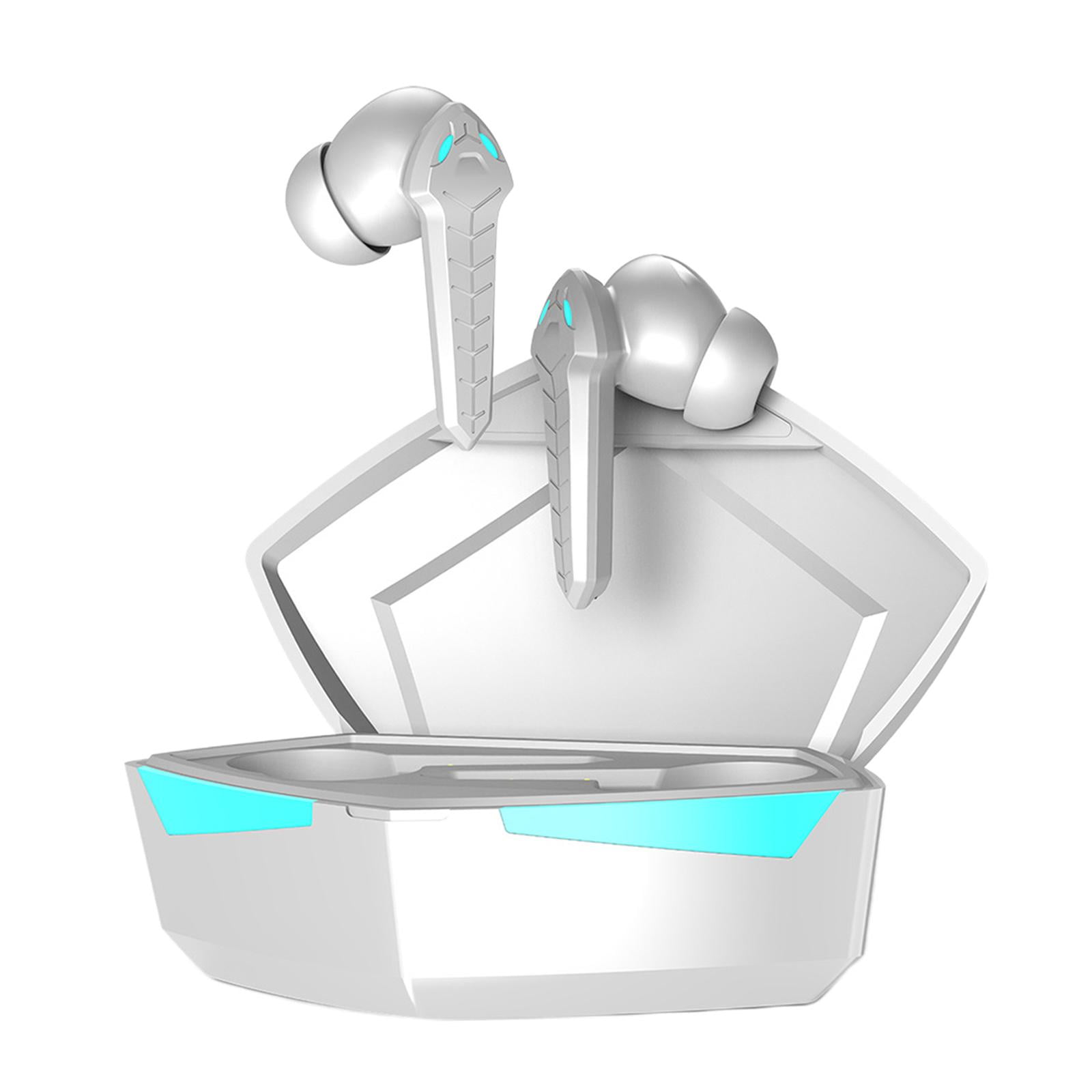 Bluetooth 5.0 True Wireless Gaming 65ms Low Latency 13mm Drivers In white