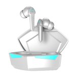 Bluetooth 5.0 Vrai jeu sans fil 65ms Faible latence 13mm Conducteurs en blanc