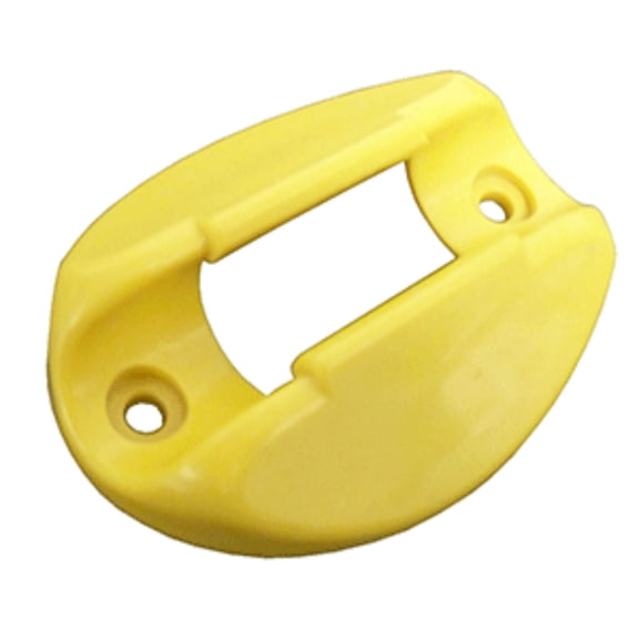 Set of 4 Solid Yellow Maritime Accessories Dock Edge Shore Power Clips, 6"