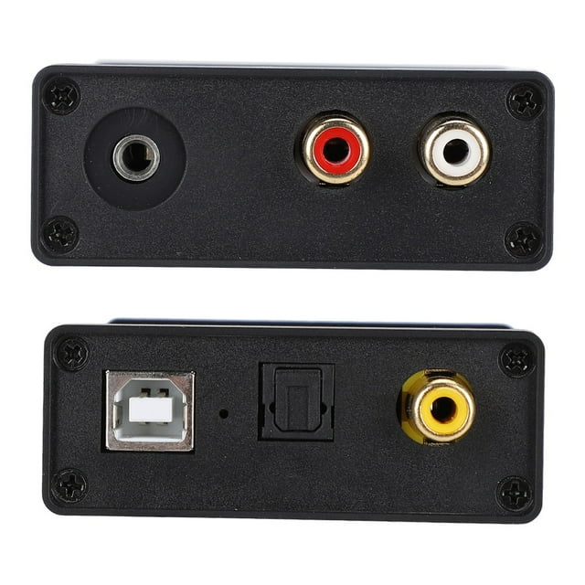 Coaxial/Optical/Stereo Output Digital To Analog Converter USB Audio Sound Card, USB DAC Audio Converter, For Laptop