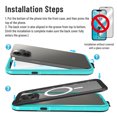 thumbnail image 4 of Shellbox Waterproof Case for iPhone 13 Pro Magnetic Case for Charging Shockproof Protective Cover with Screen Protector (6.1" Blue), 4 of 12