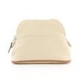 thumbnail image 1 of Pre-Owned Hermes HERMES Bolide Pouch Mini Bag Canvas Leather Women's Beige Brown, 1 of 6