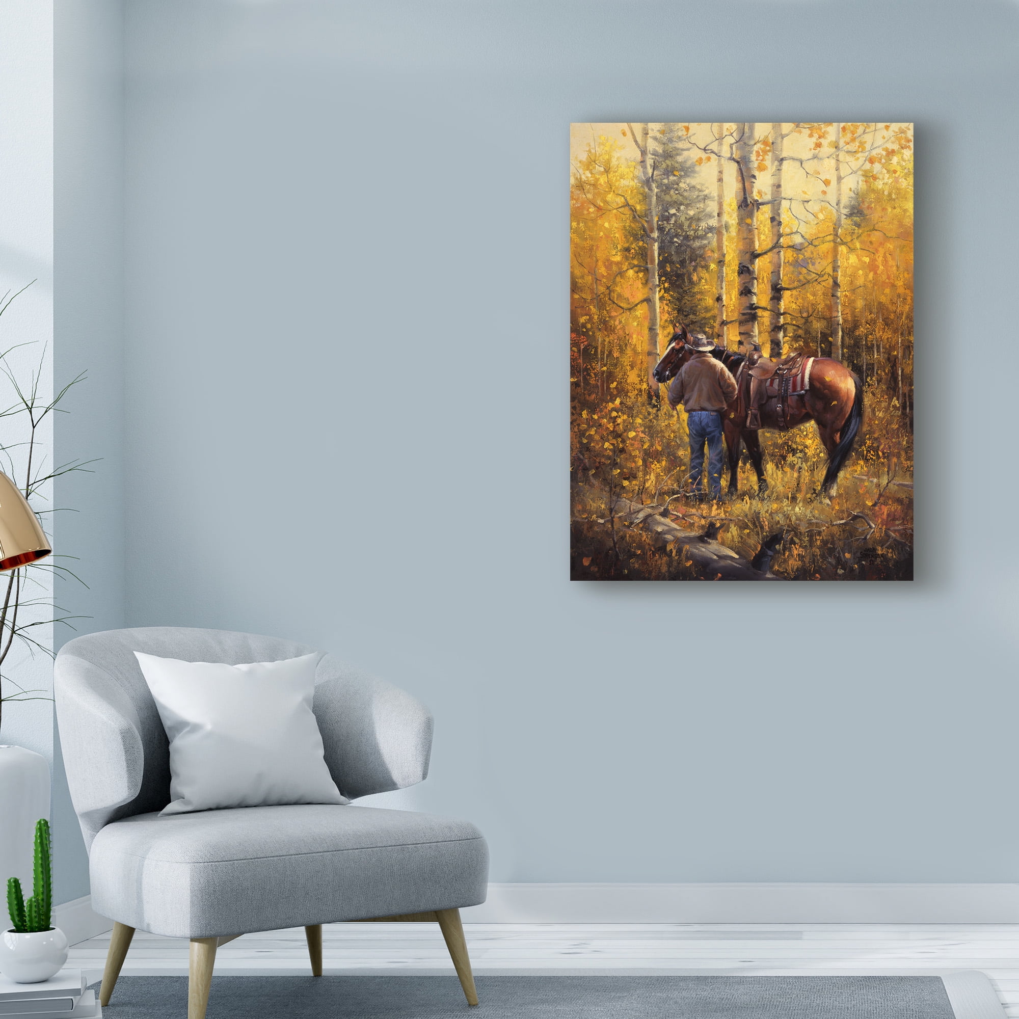 Trademark Fine Art 'Sangre de Cristo Gold' Canvas Art by Jack Sorenson