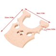 thumbnail image 2 of Puente para violonchelo, madera de arce 4/4 Puente para violonchelo Piezas de repuesto para violonchelo DIY Accesorio para instrumentos, 2 of 5