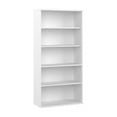 thumbnail image 1 of Studio C 5 Shelf Bookcase in White - Engineered Wood, 1 of 5