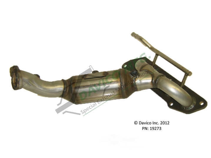 Davico Mfg Catalytic Converter P/N:19273 Fits select: 2007-2009 FORD FUSION, 2007-2009 MERCURY MILAN