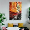 thumbnail image 6 of Tool Band Wall Hanging Painting Wall Art Canvas Paintings Posters Home Decorations 12x18inch(30x45cm), 6 of 8