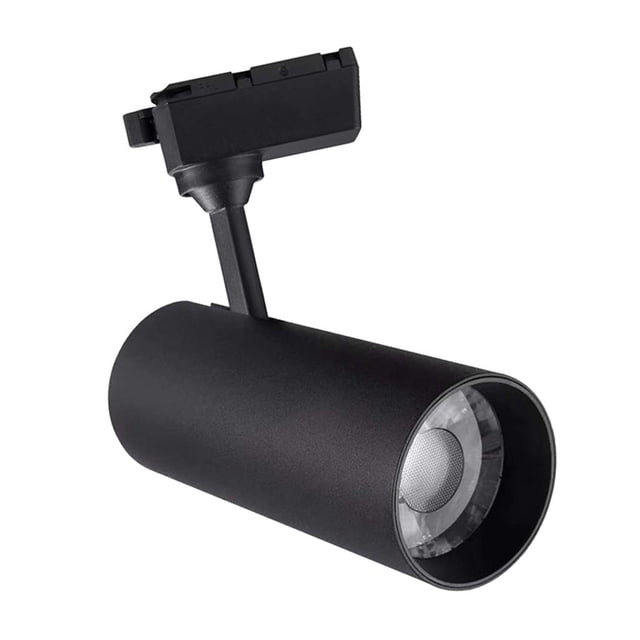 30w Llevó El Accesorio de Iluminación de Iluminación Del Punto de La Lámpara de Pared Del tejado 4000K negro BLESIY Luz de riel