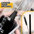 thumbnail image 2 of propuri Bottle Brush, Long Handle Bottle Cleaner,3-in-1 Cleaning Brush for Mugs,Straws,5Pack Black, 2 of 5