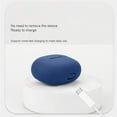 thumbnail image 2 of Portable Soild Color Dustproof Anti-drop Silicone Earbuds Headphone Protective Case Charging Box Sleeve Wireless Earphone Shell WHITE, 2 of 8
