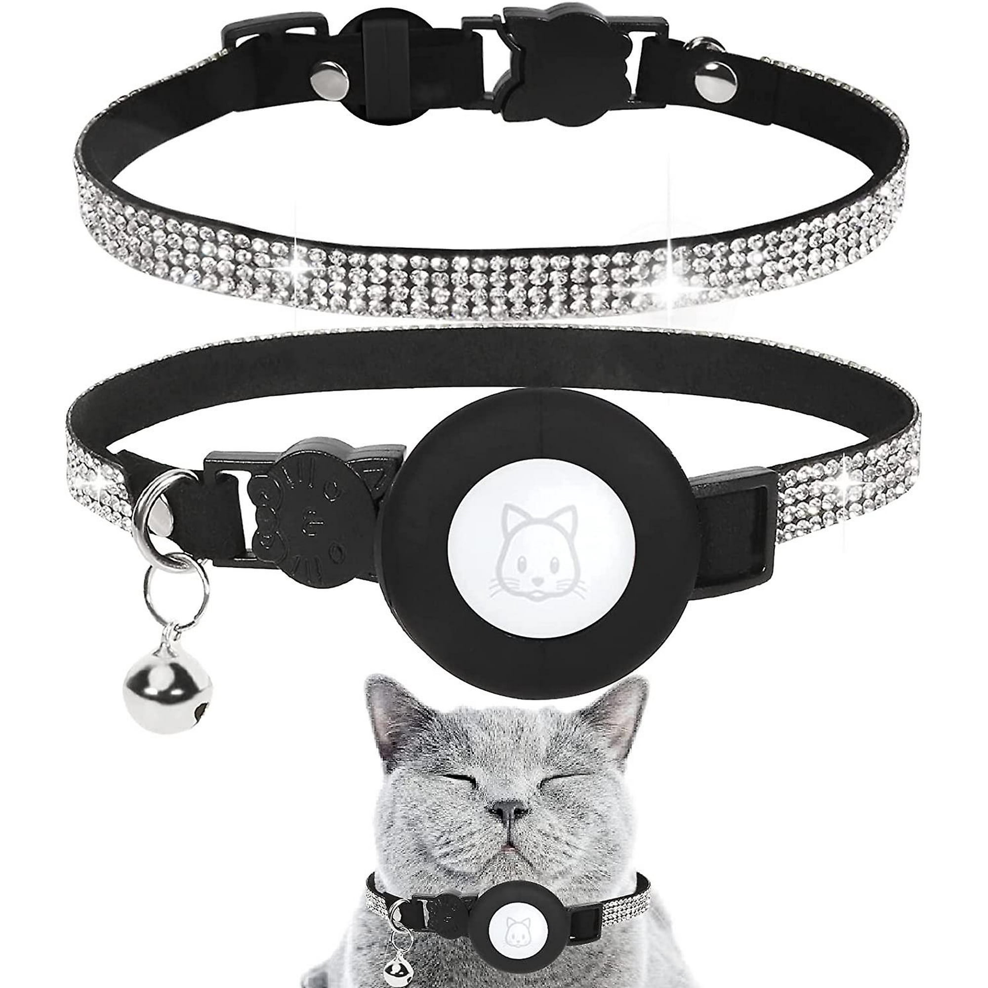 Blinged out cat collars online