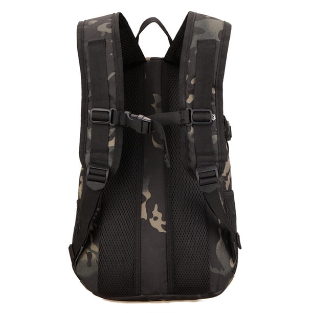 Greeniant Mini impermeable de gran capacidad 12L, paquetes de mensajero, monedero impermeable sin decoloración, equipo de Camping, bolso de hombro Mochilas de mochilero Camuflaje negro Greeniant OD023071-03